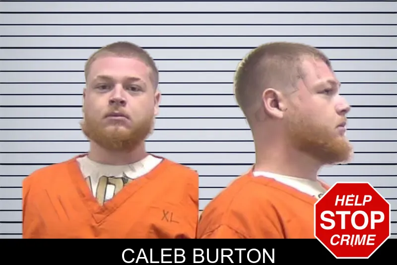 Caleb Burton mugshot