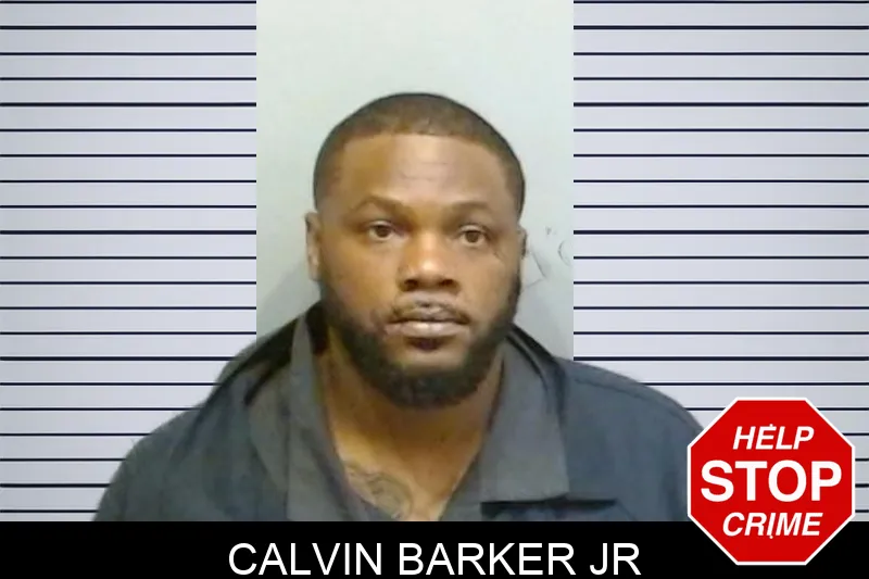Calvin Barker Jr mugshot