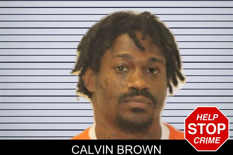 Calvin Brown mugshot