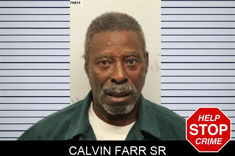 Calvin Farr Sr mugshot