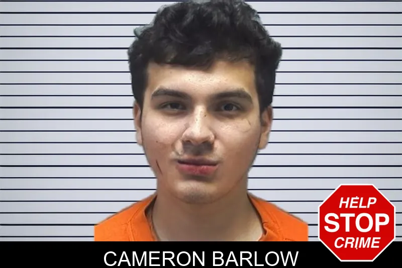 Cameron Barlow mugshot