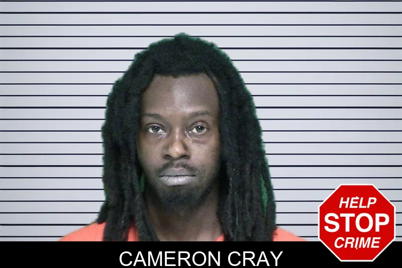 Cameron Cray mugshot