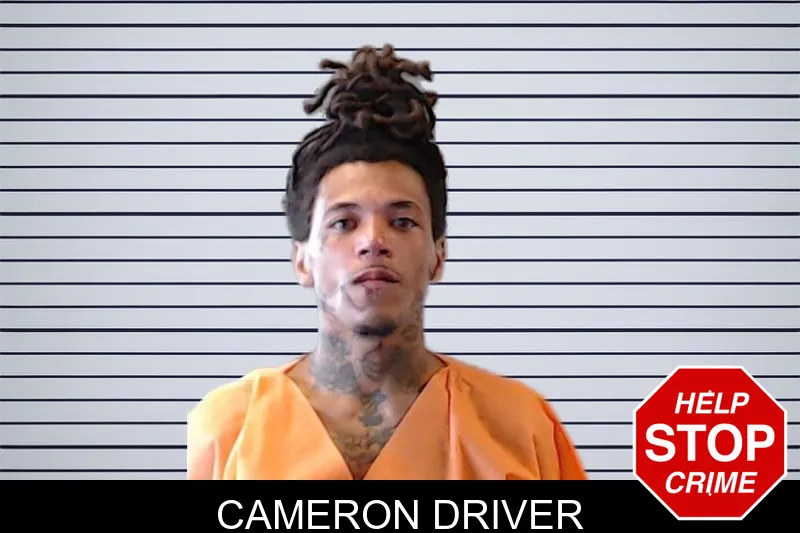 Cameron Driver mugshot
