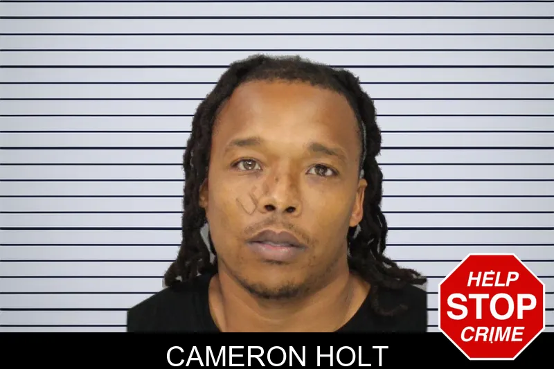 Cameron Holt mugshot