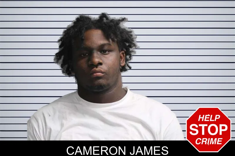 Cameron James mugshot