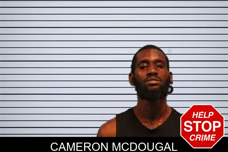 Cameron McDougal mugshot