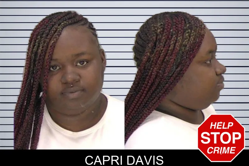 Capri Davis mugshot
