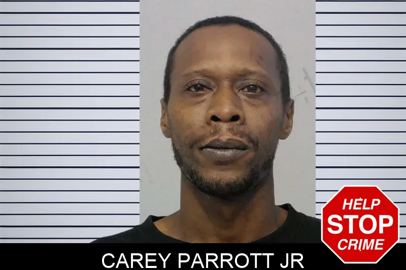 Carey Parrott Jr mugshot