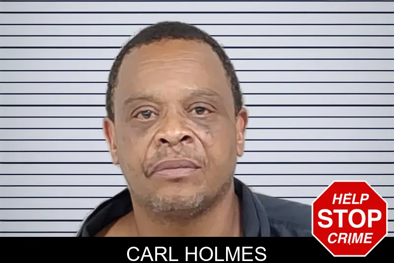 Carl Holmes mugshot