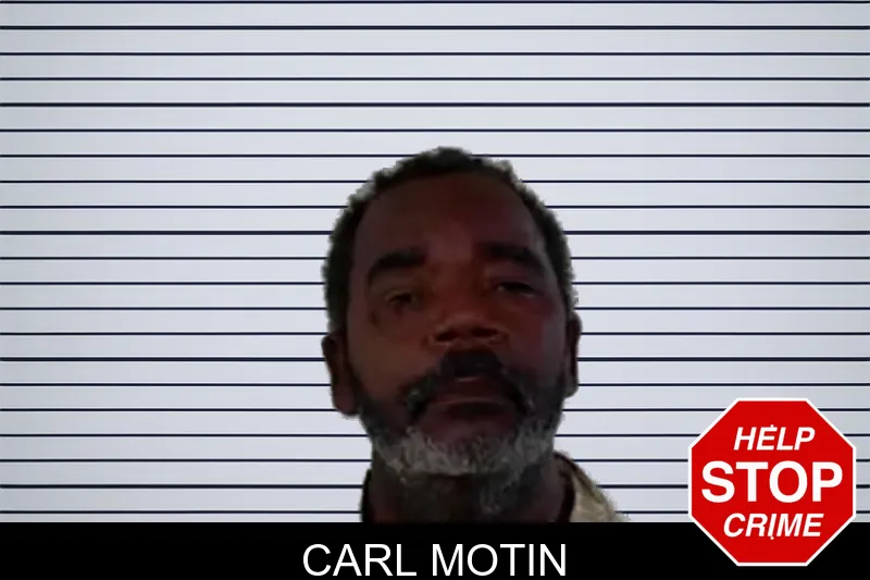 Carl Motin mugshot