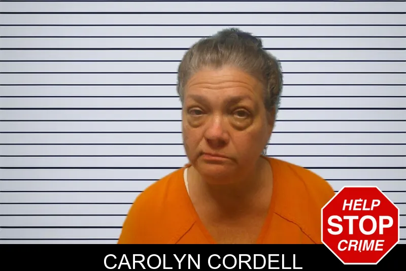 Carolyn Cordell mugshot – Franklin County , Georgia Carolyn Cordell mugshot