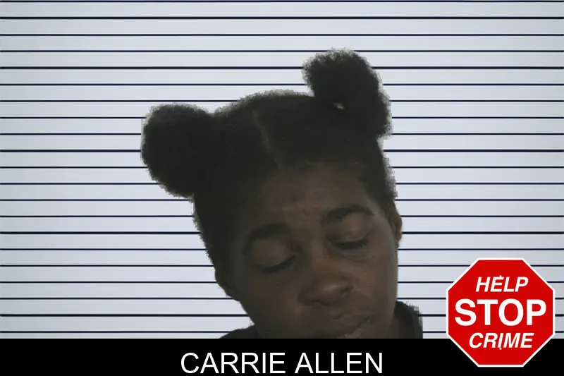 Carrie Allen mugshot