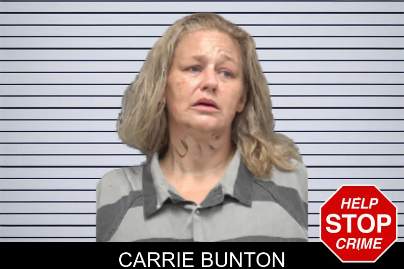 Carrie Bunton mugshot – Dougherty County , Georgia Carrie Bunton mugshot