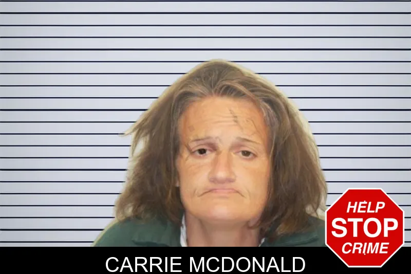Carrie McDonald mugshot – Chatham County , Georgia Carrie McDonald mugshot