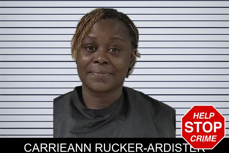 Carrieann Rucker-Ardister mugshot