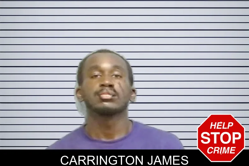 Carrington James mugshot