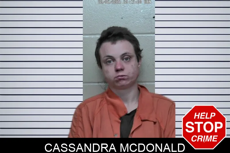 Cassandra McDonald mugshot