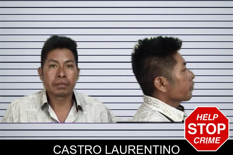 Castro Laurentino mugshot