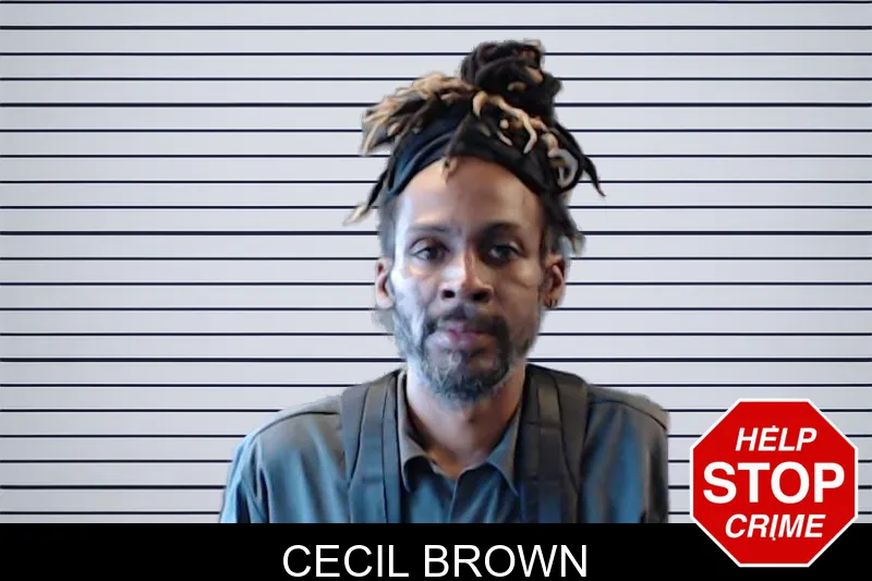 Cecil Brown mugshot