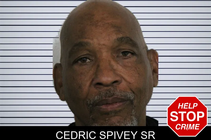 Cedric Spivey Sr mugshot