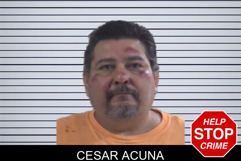 Cesar Acuna mugshot – Whitfield County , Georgia Cesar Acuna mugshot