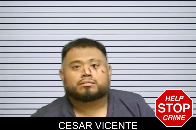 Cesar Vicente mugshot