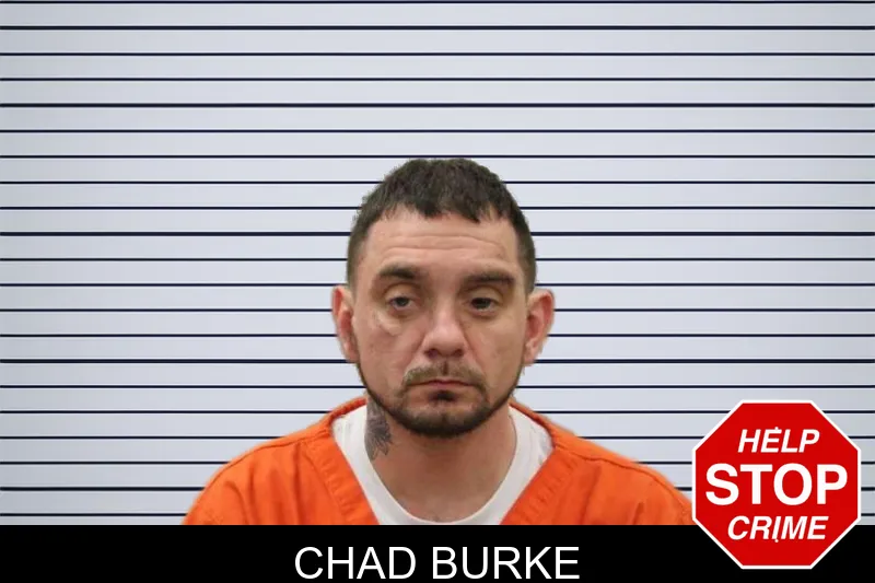 Chad Burke mugshot