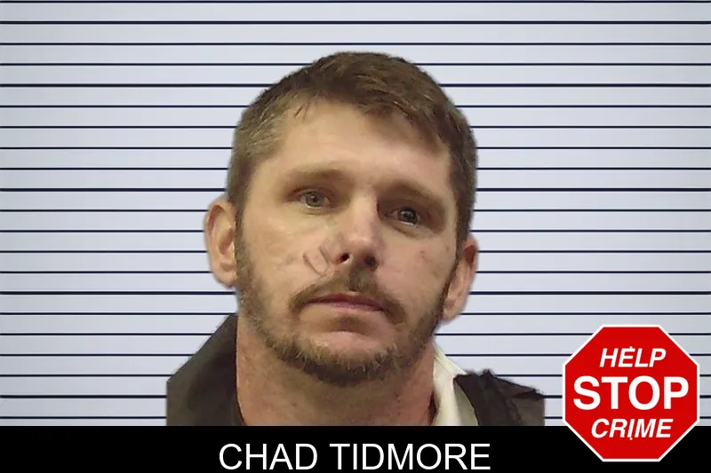 Chad Tidmore mugshot