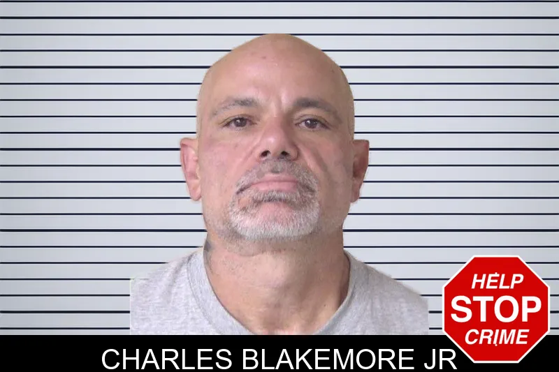 Charles Blakemore Jr mugshot