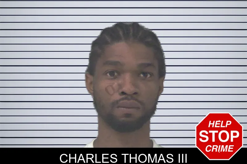 Charles Thomas III mugshot