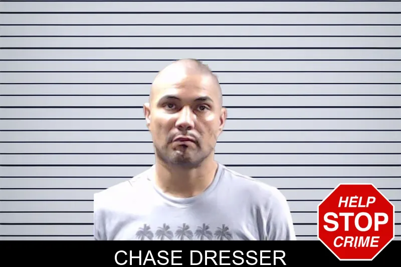 Chase Dresser mugshot