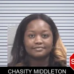 Chasity Middleton mugshot