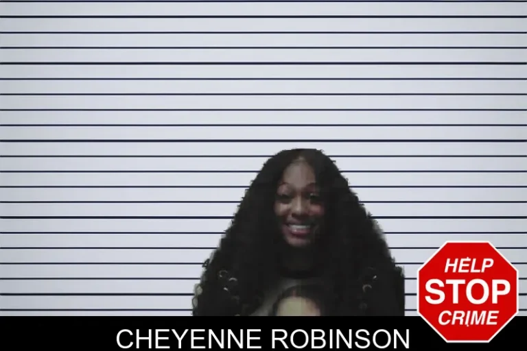Cheyenne Robinson mugshot – Meriwether County , Georgia Cheyenne Robinson