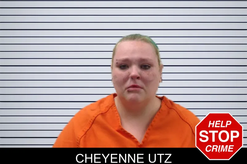 Cheyenne Utz mugshot – Pickens County , Georgia Cheyenne Utz mugshot