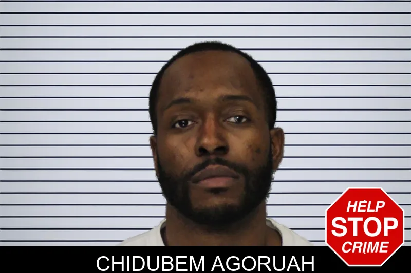 Chidubem Agoruah mugshot