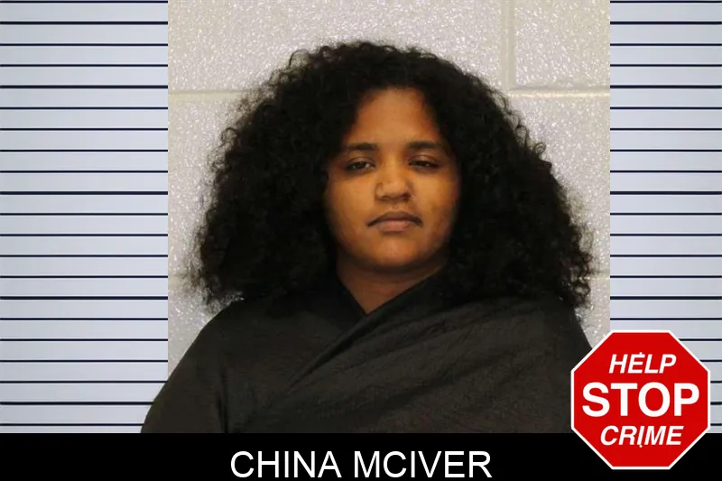 China McIver mugshot