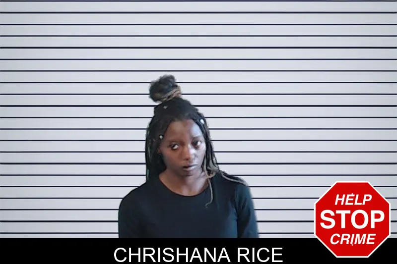 Chrishana Rice mugshot