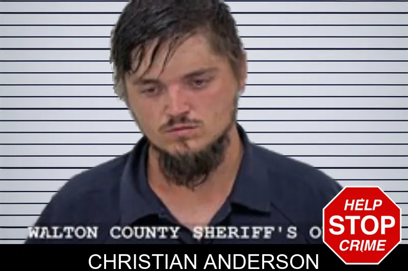 Christian Anderson mugshot – Walton County , Georgia Christian Anderson mugshot