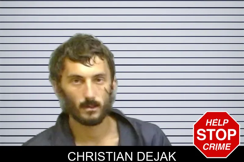 Christian Dejak mugshot
