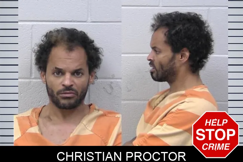 Christian Proctor mugshot