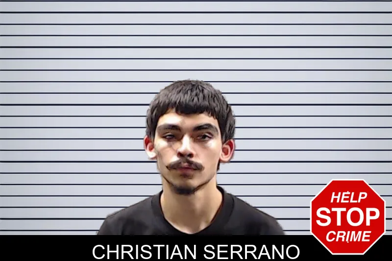 Christian Serrano mugshot