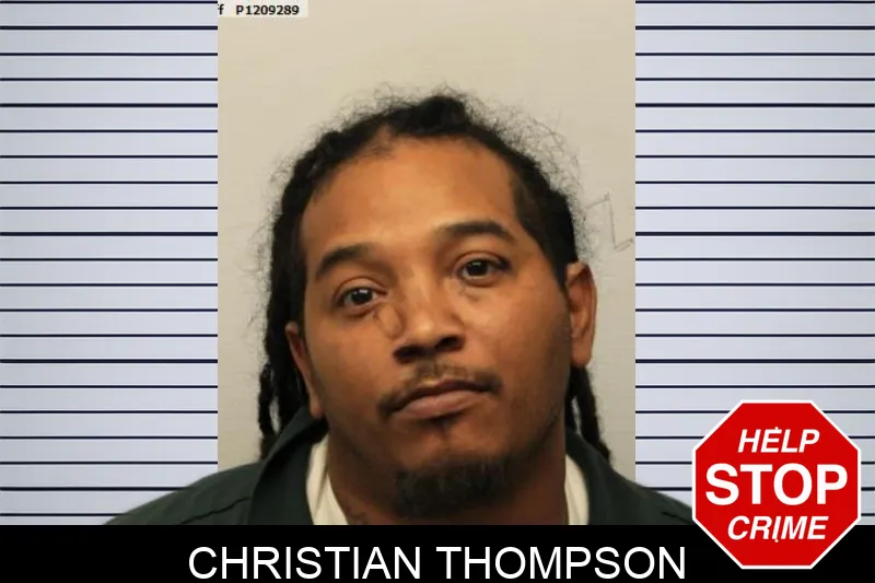 Christian Thompson mugshot