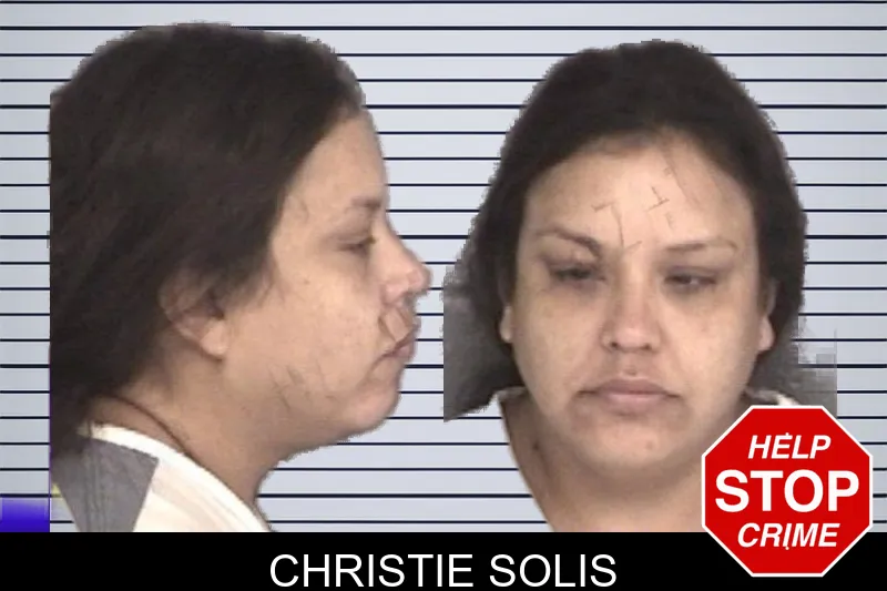 Christie Solis mugshot
