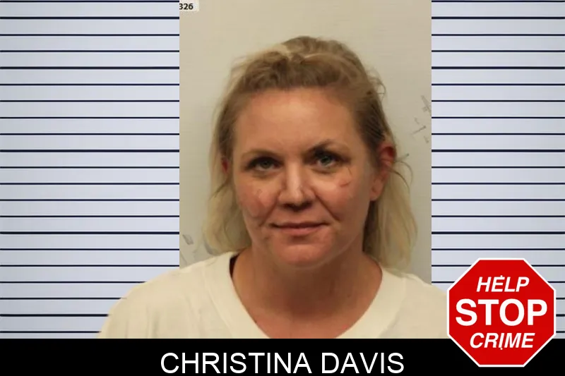 Christina Davis mugshot
