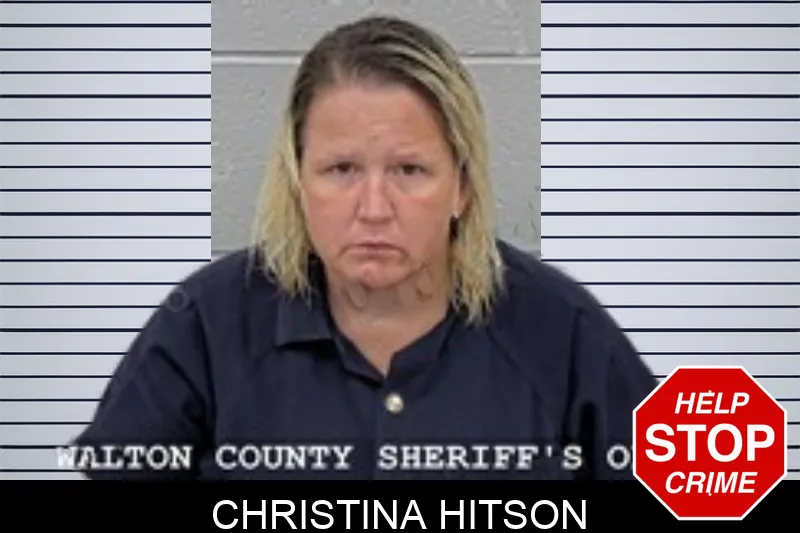 Christina Hitson mugshot – Walton County , Georgia Christina Hitson mugshot