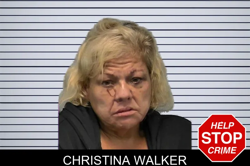 Christina Walker mugshot