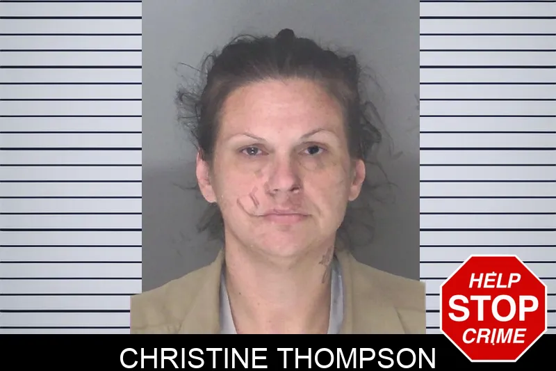 Christine Thompson mugshot