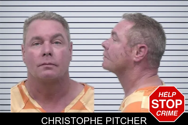 Christophe Pitcher mugshot