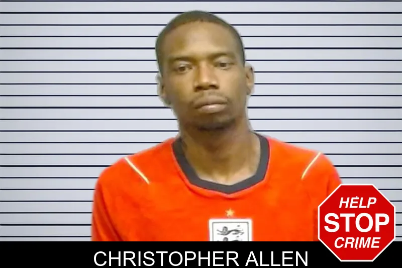 Christopher Allen mugshot