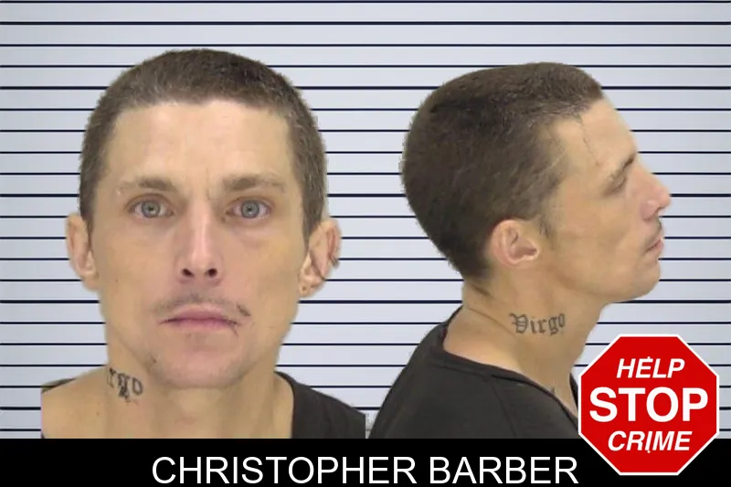 Christopher Barber mugshot